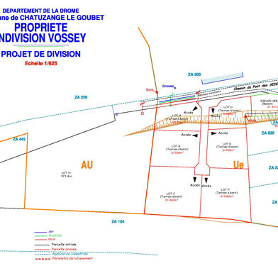 Terrain 505 m²