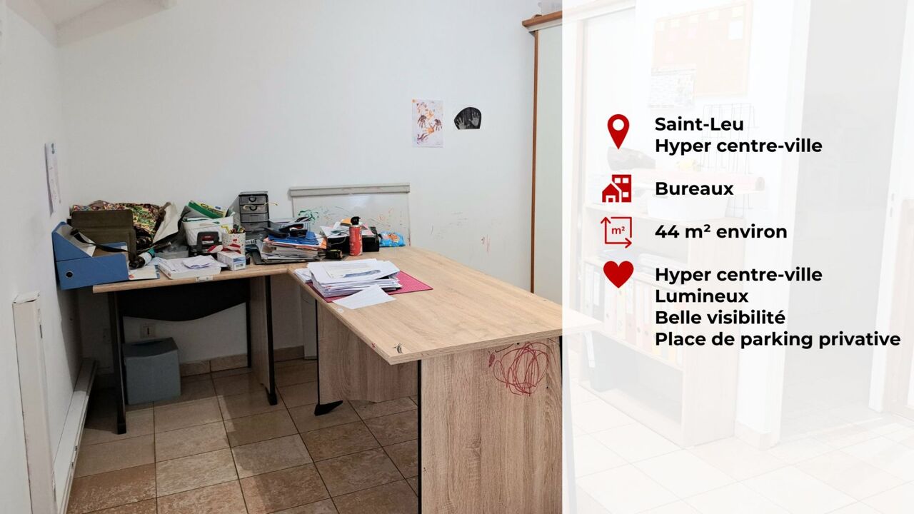 bureau  pièces 44 m2 à louer à Saint-Leu (97436)