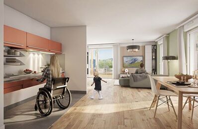 appartement neuf T2, T3, T4 pièces 42 à 84 m2 à vendre à Grenoble (38000)
