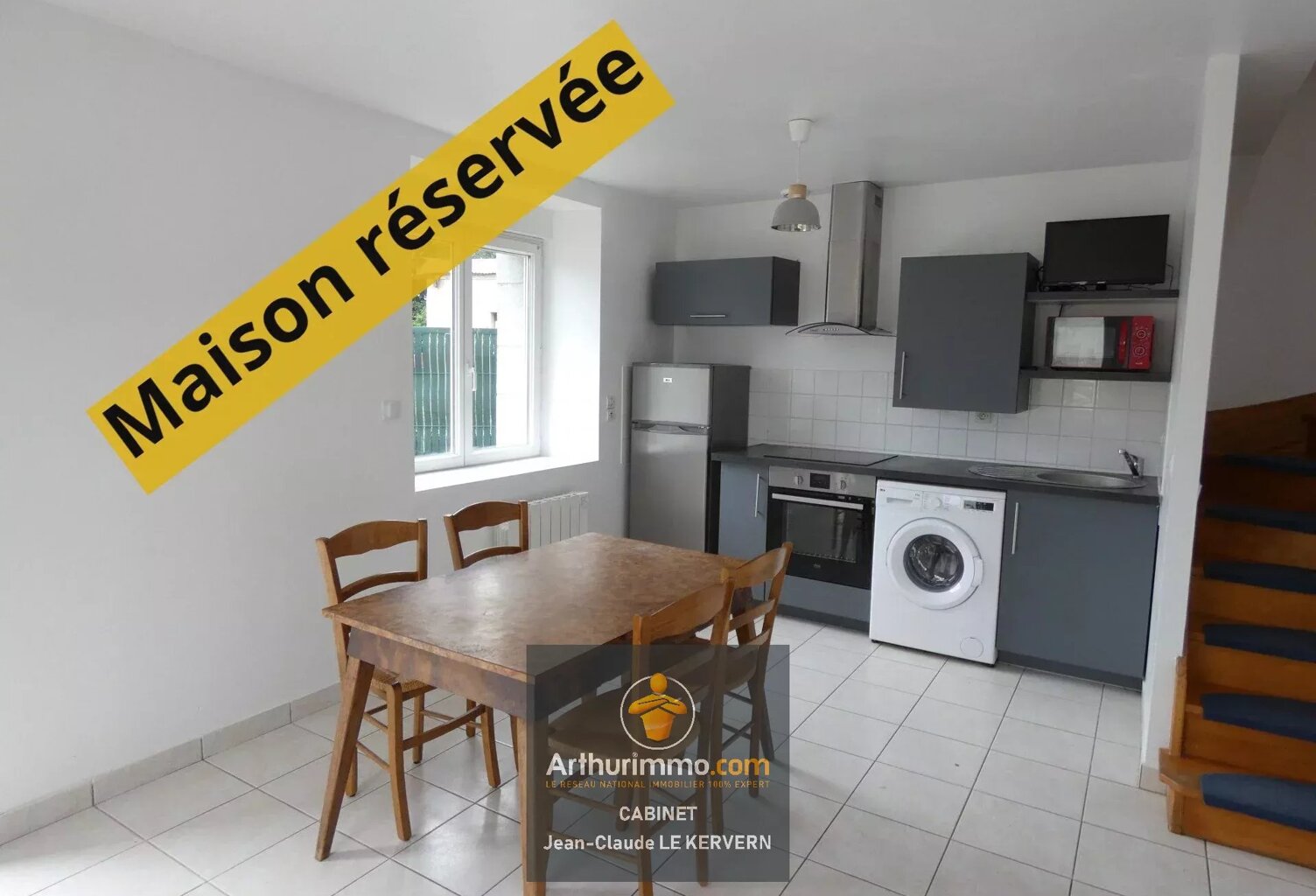 Maison T2 meublée à louer sur la commune de PLOUFRAGAN — photo 1