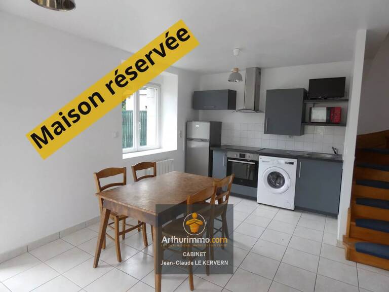 Maison T2 meublée à louer sur la commune de PLOUFRAGAN — photo 1