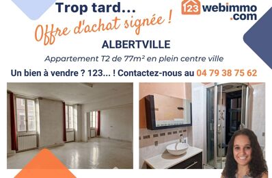vente appartement 100 000 € à proximité de Gilly-sur-Isère (73200)
