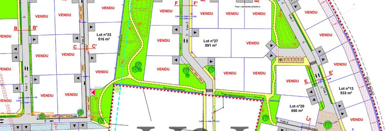 Terrain  516 m² à vendre à Nouaillé-Maupertuis (86340)