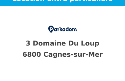 location garage 90 € CC /mois à proximité de Nice (06100)