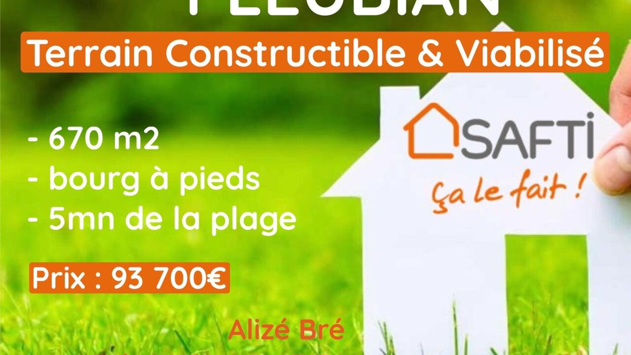terrain  pièces 670 m2 à vendre à Pleubian (22610)