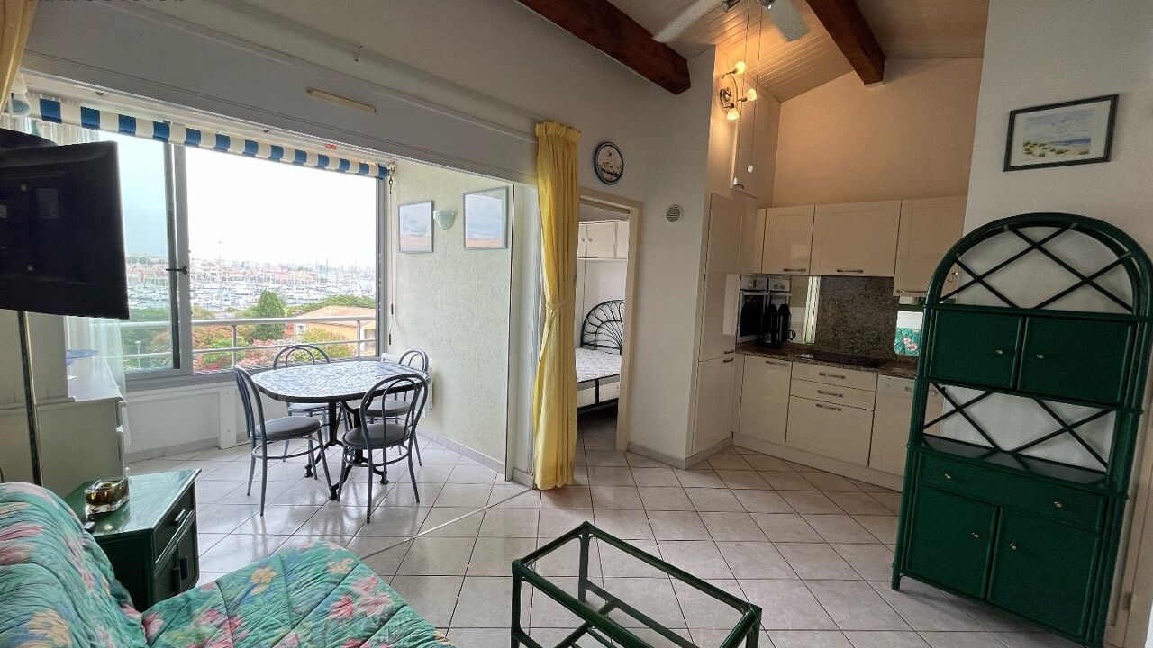 appartement 2 pièces 33 m2 à Cap d'Agde (34300)