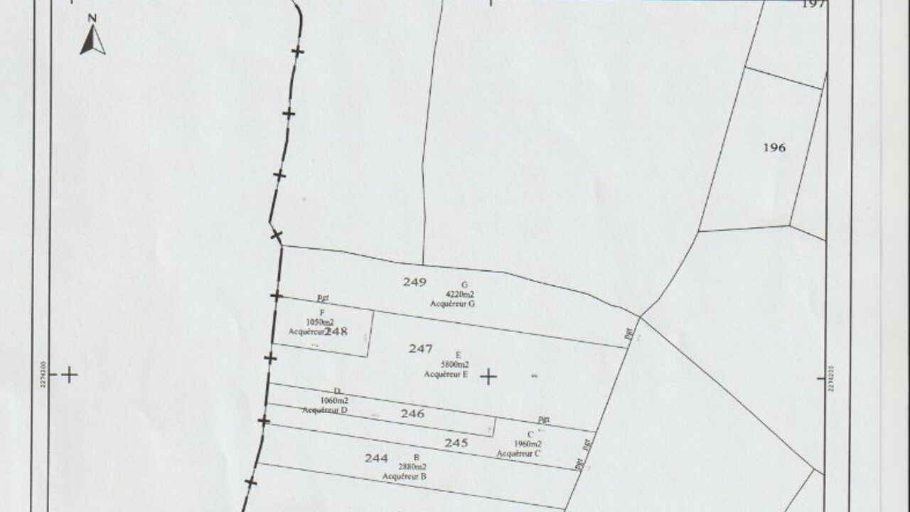 terrain  pièces 2880 m2 à vendre à Régusse (83630)