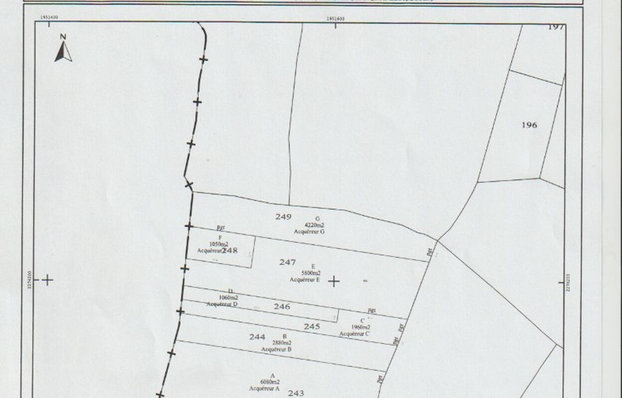 terrain  pièces 2880 m2 à vendre à Régusse (83630)