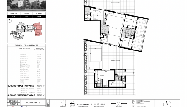 Appartement 5 pièces  à vendre Canet-Plage 66140