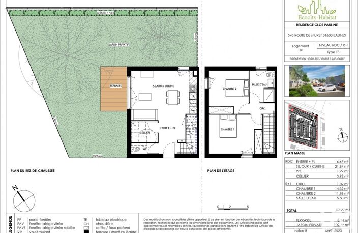 Vente Maison/villa 3 pièces — photo 2