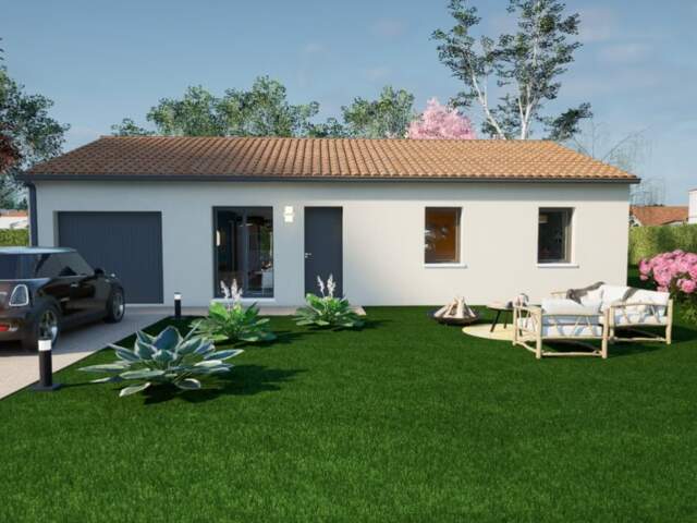 Maison 4 pièces 90.00 m² - Terrain: 543 m² — photo du bien