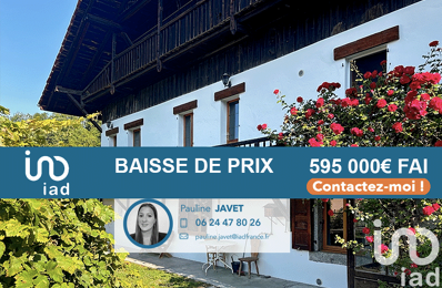 vente maison 675 000 € à proximité de Domancy (74700)