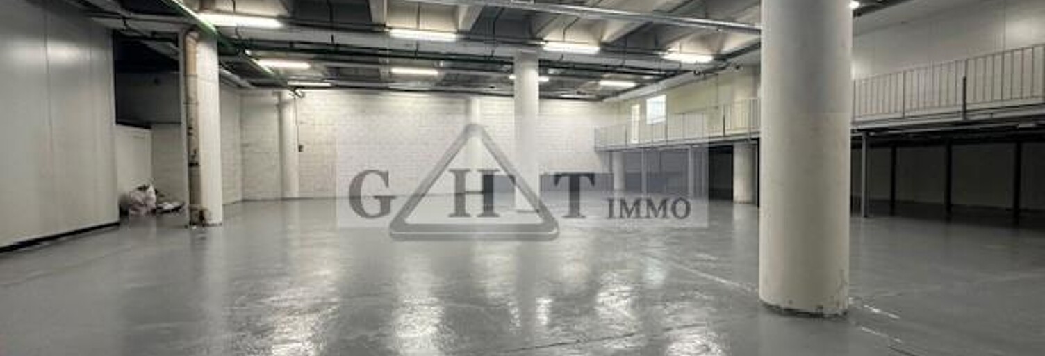 Local industriel  1200 m² à louer à Bagnolet (93170)