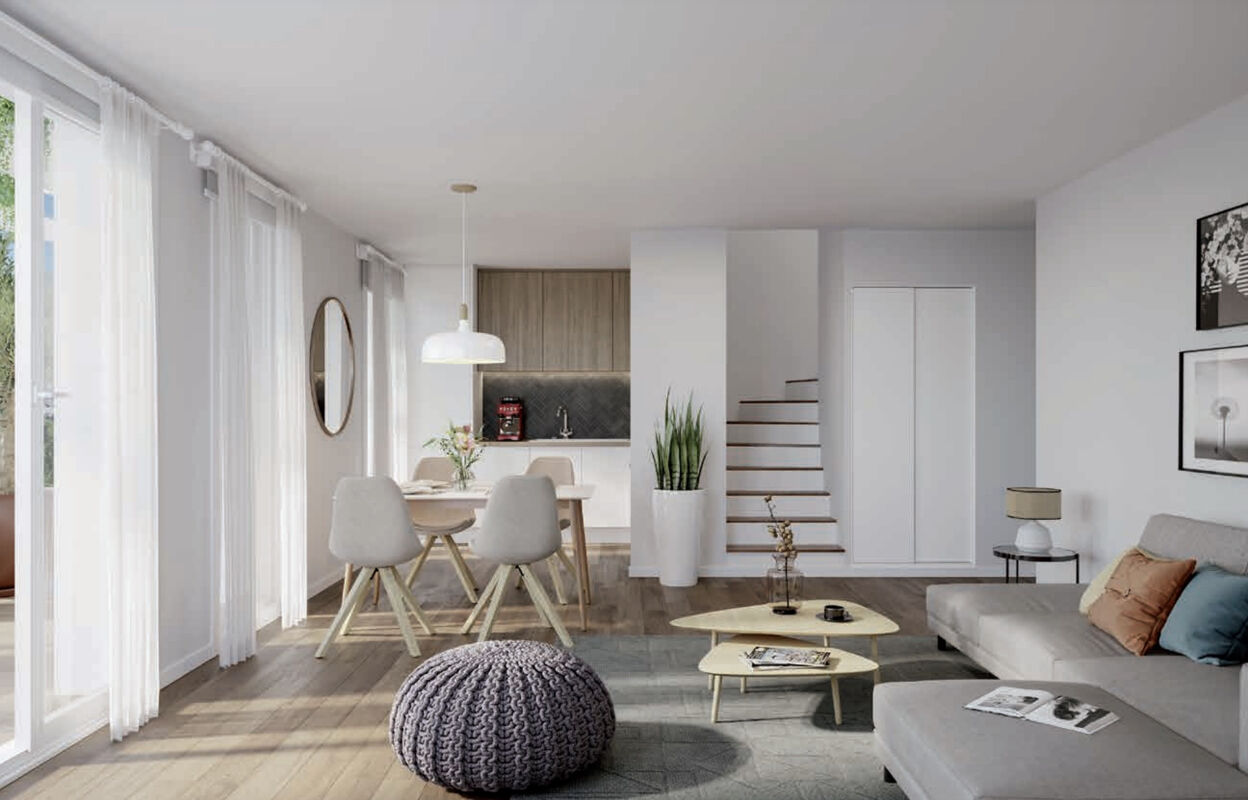 appartement neuf T1, T2, T3, T4 pièces 33 à 81 m2 à vendre à Carrières-sous-Poissy (78955)