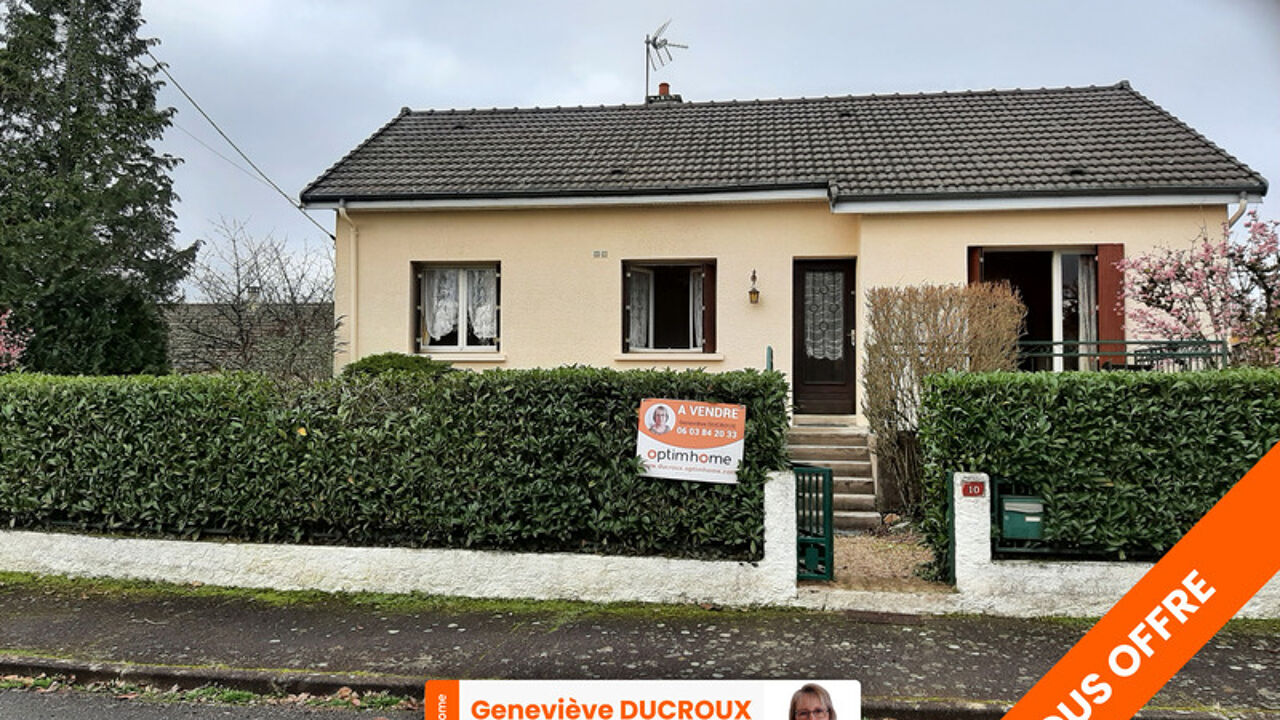 maison 4 pièces 76 m2 à vendre à Toulon-sur-Arroux (71320)