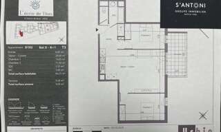 Appartement 3 Pièces 66 m² à vendre à Mèze (34140)