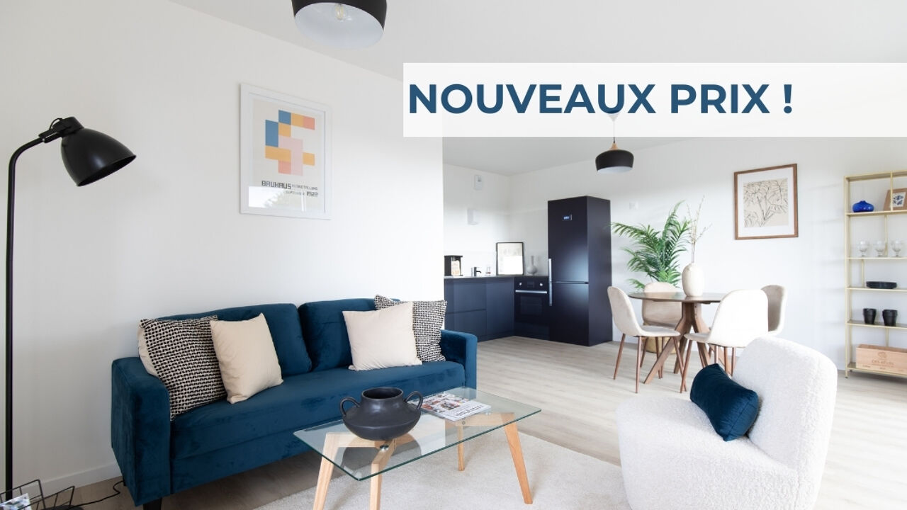 appartement neuf T3, T4 pièces 64 à 87 m2 à vendre à La Chapelle-des-Fougeretz (35520)
