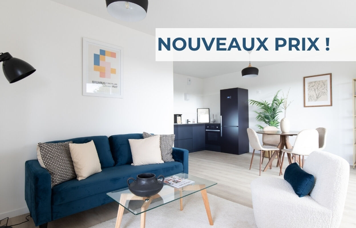 appartement neuf T3, T4 pièces 64 à 87 m2 à vendre à La Chapelle-des-Fougeretz (35520)