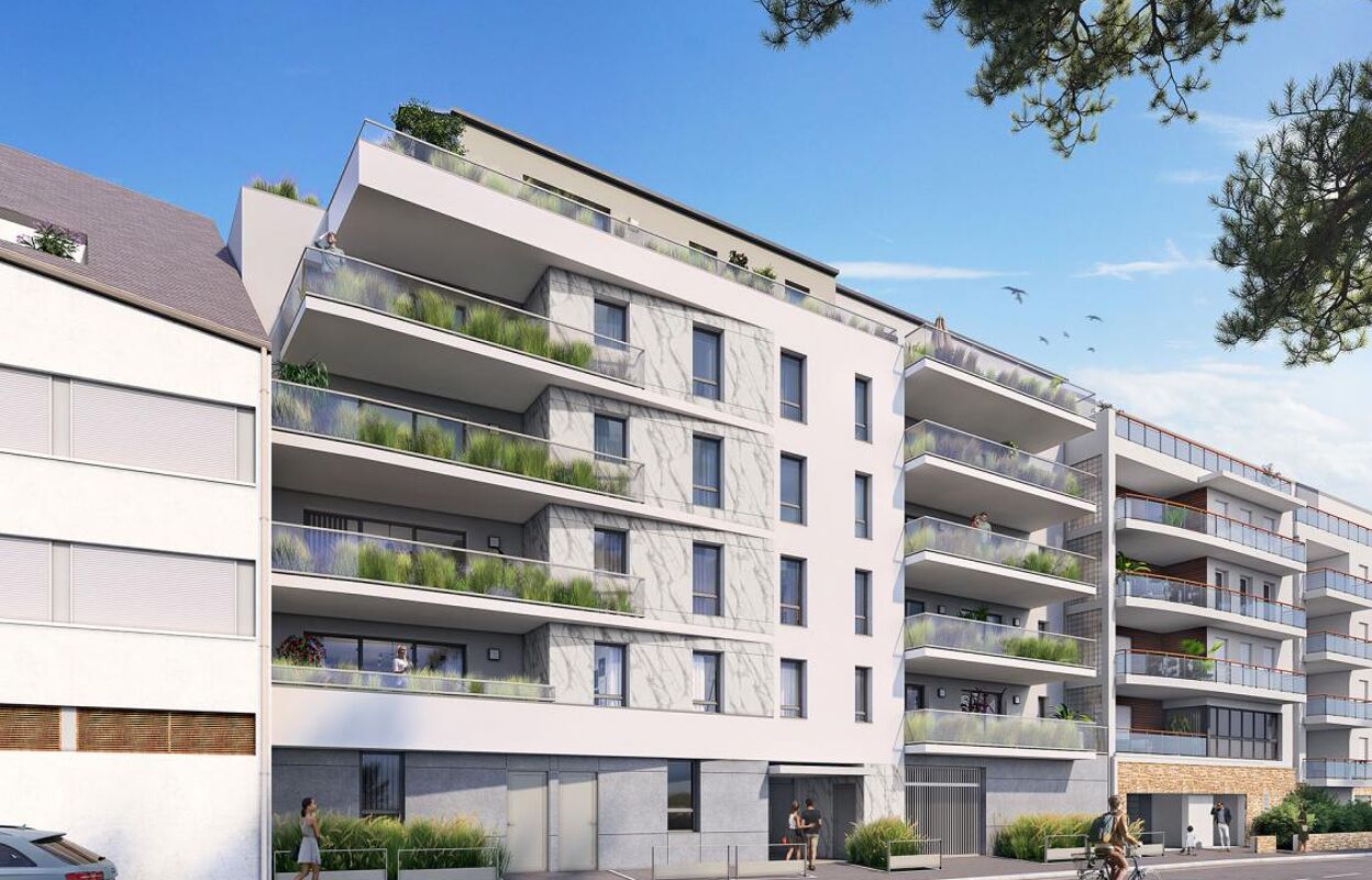appartement neuf T2, T3, T4 pièces 45 à 105 m2 à vendre à Nantes (44000)