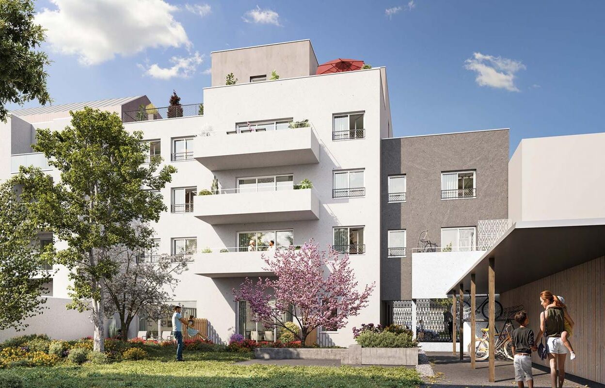 appartement neuf T1, T2, T3, T4 pièces 26 à 85 m2 à vendre à Nantes (44000)