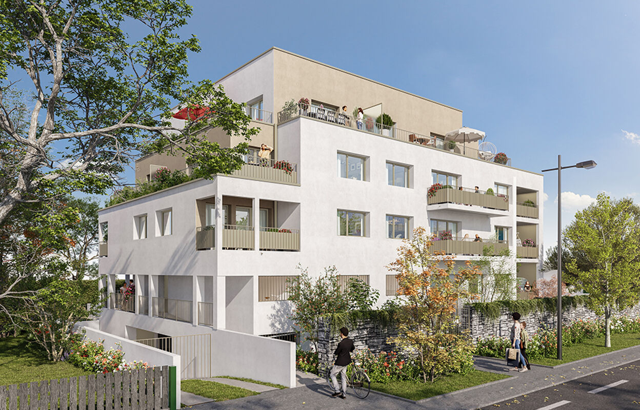 appartement neuf T2, T3, T4 pièces 44 à 71 m2 à vendre à Nantes (44000)