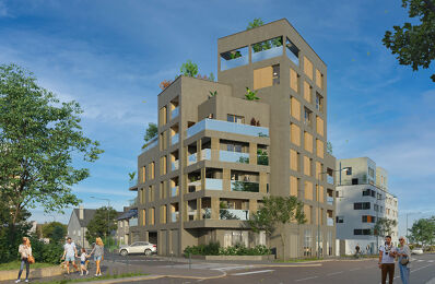 appartement neuf T2, T3 pièces 59 à 66 m2 à vendre à Rennes (35000)