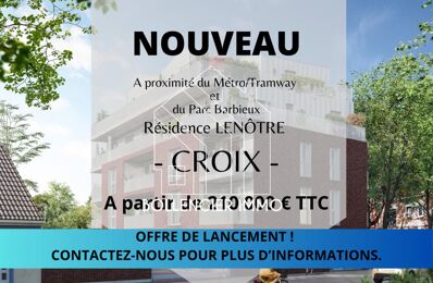 vente appartement 580 000 € à proximité de Villeneuve-d'Ascq (59650)