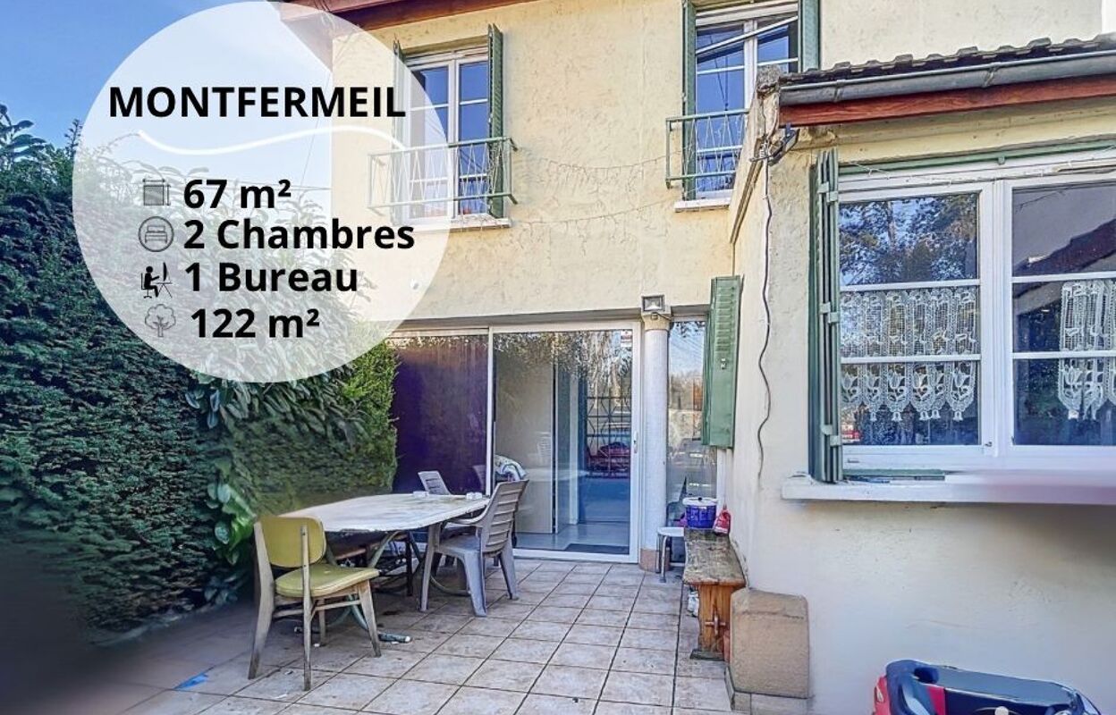 maison 4 pièces 67 m2 à vendre à Montfermeil (93370)