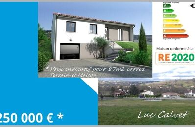 vente terrain 59 000 € à proximité de Lautrec (81440)