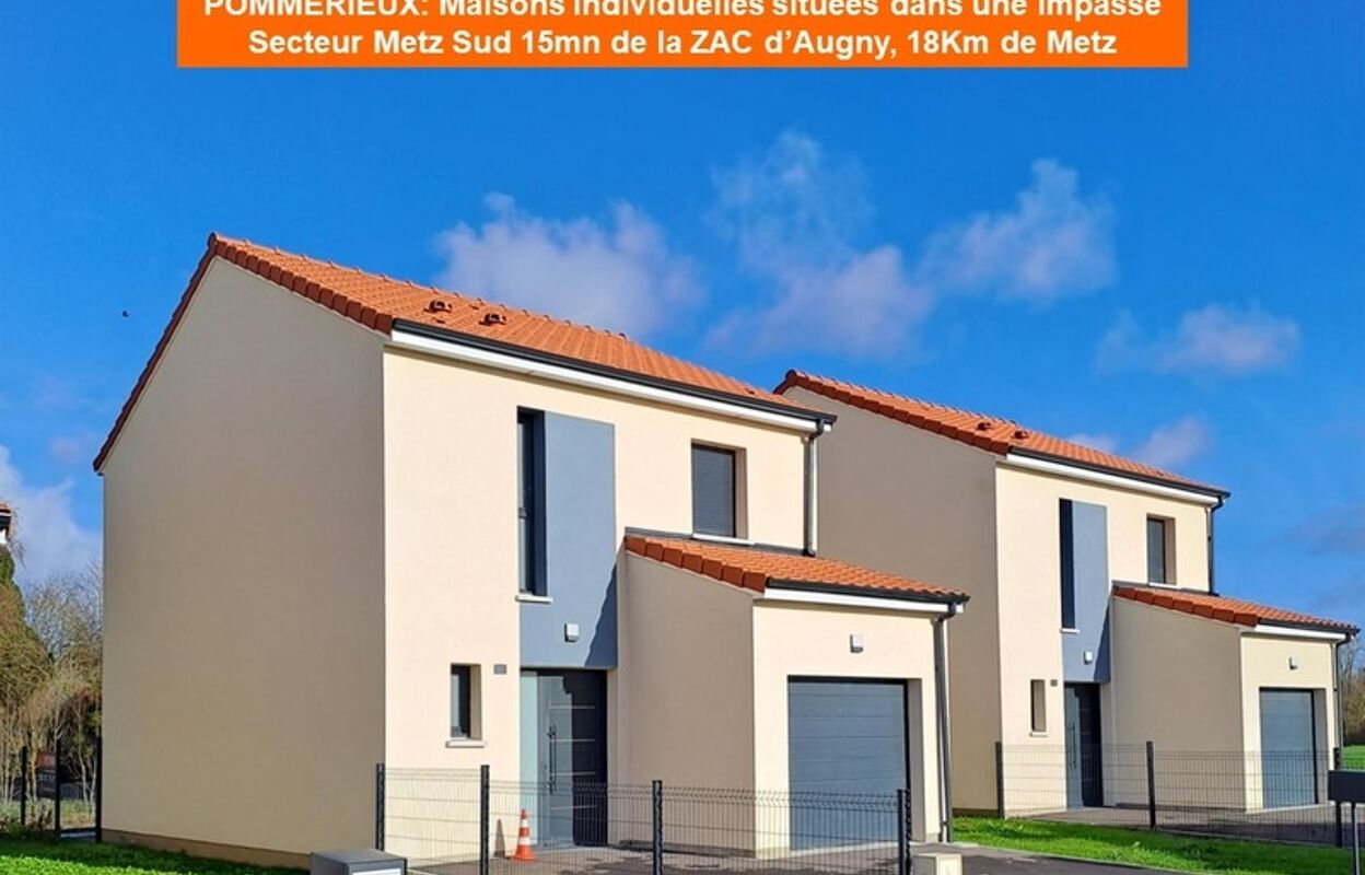 maison 4 pièces 81 m2 à vendre à Pommérieux (57420)