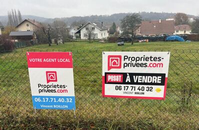 vente terrain 59 990 € à proximité de Vieux-Charmont (25600)
