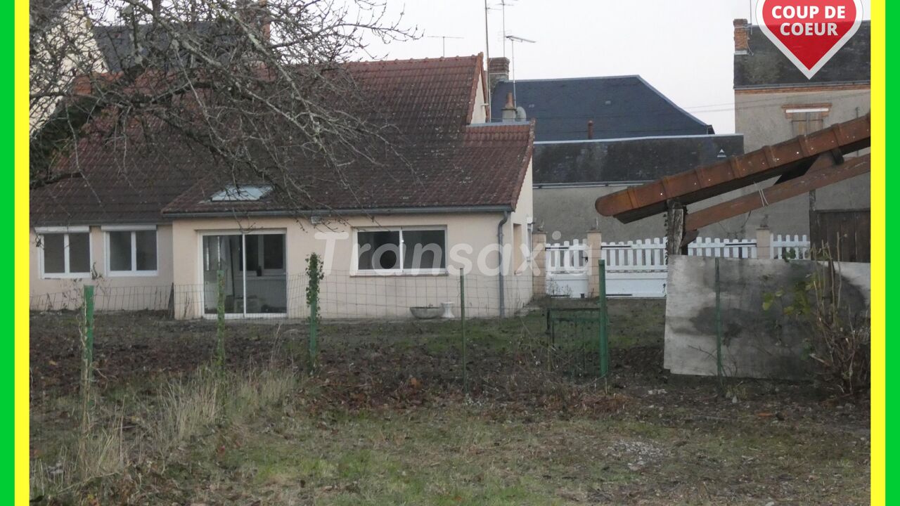 maison 3 pièces 97 m2 à vendre à Argent-sur-Sauldre (18410)