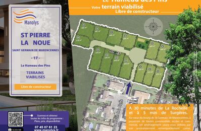 construire terrain 53 000 € à proximité de Châtelaillon-Plage (17340)