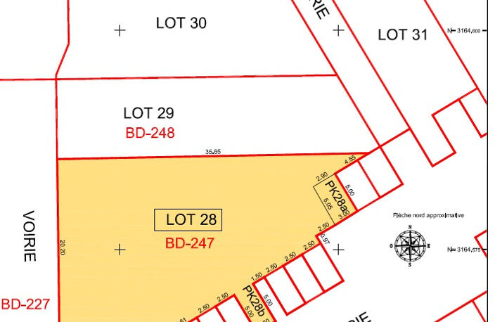 LE PUY STE REPARADE, TERRAIN CONSTRUCTIBLE de 558 M² . — photo 2