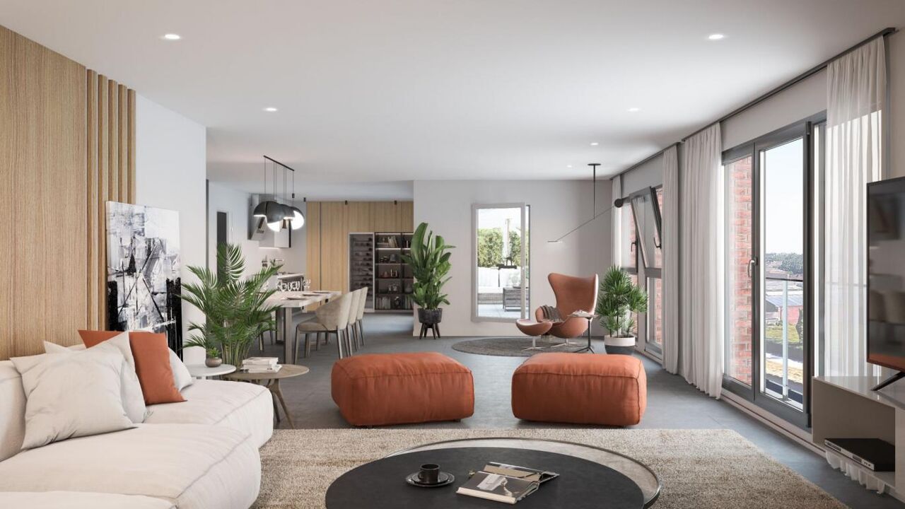 appartement 3 pièces 72 m2 à vendre à Marcq-en-Barœul (59700)