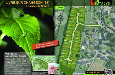 construire terrain 50 000 € à proximité de Livré-sur-Changeon (35450)