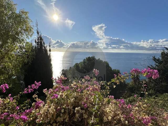 Roquebrune Cap-Martin : Villa 160 m² habitable avec vue panorami — photo du bien