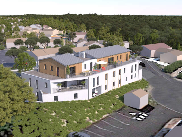 Appartement T2 - 56,17m2 avec jardin de 27.45M2 - La Barre d — photo du bien