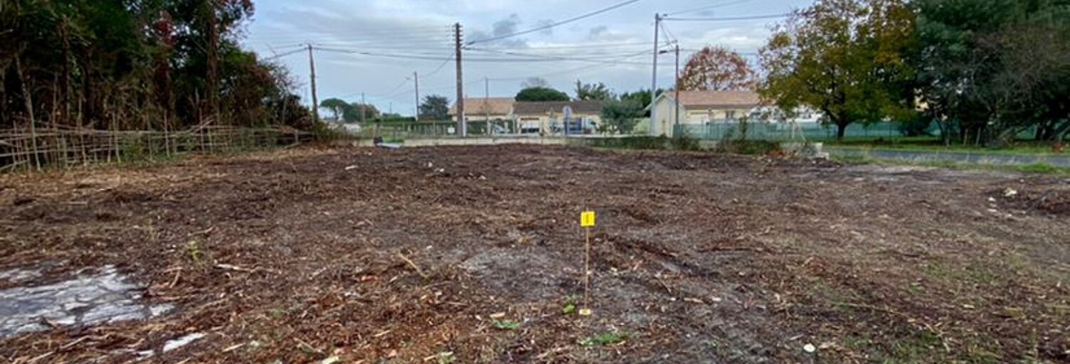 Terrain  614 m² à vendre à Lesparre-Médoc (33340)