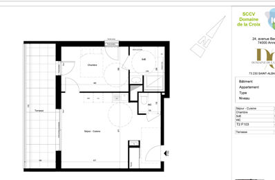 vente appartement 213 000 € à proximité de Les Déserts (73230)