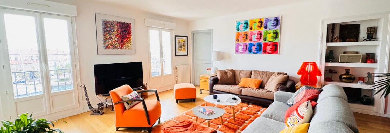 Appartement 3 Pièces 107 m² à vendre à Sète (34200)