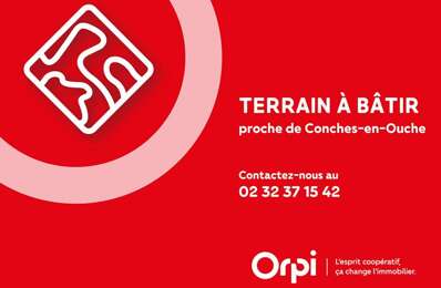 vente terrain 51 500 € à proximité de Conches-en-Ouche (27190)