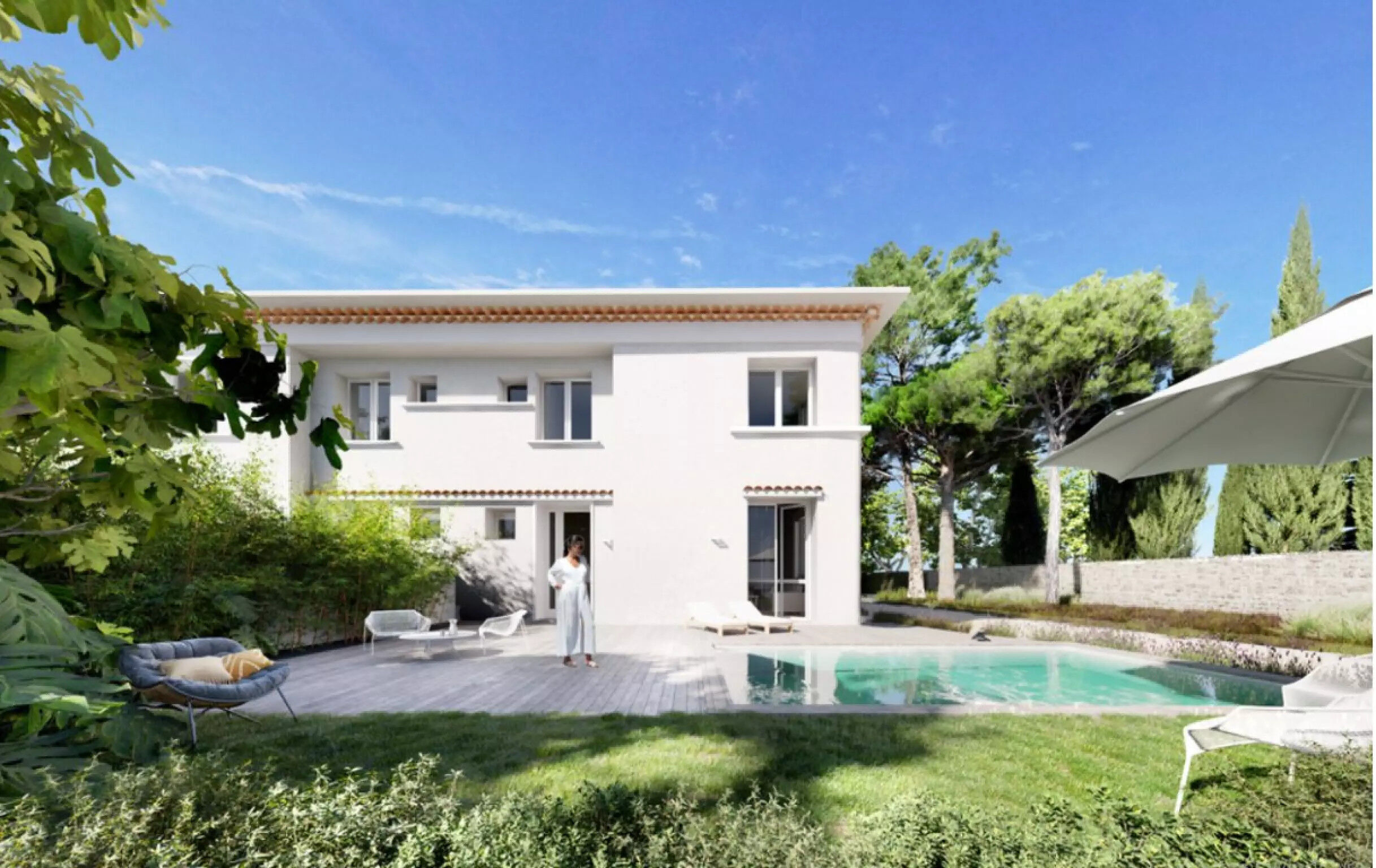 Villa Kédros, 
                                                                                      maison neuf
                                                                                     Montpellier - 
                                                                                     34000