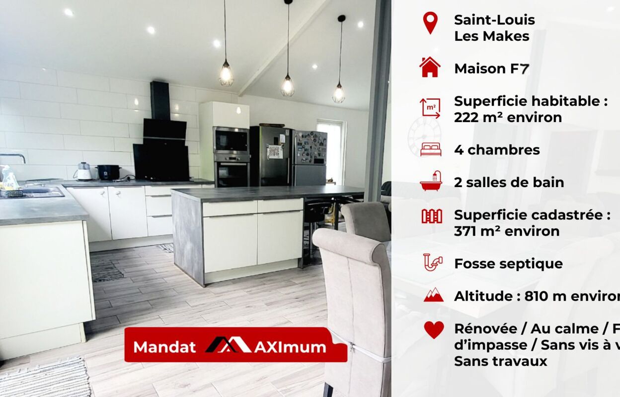 maison 7 pièces 222 m2 à louer à Saint-Louis (97450)