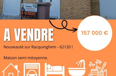 vente maison 157 000 € à proximité de Rebergues (62850)