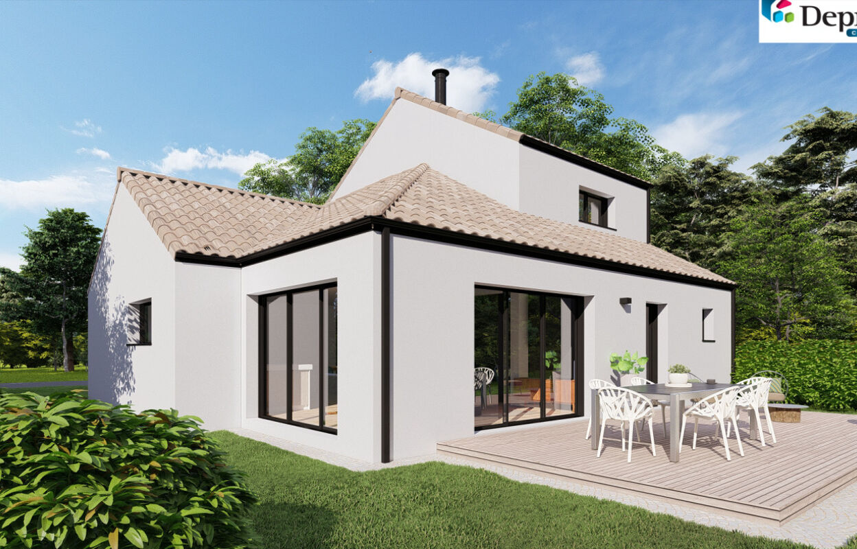maison 125 m2 à construire à Saint-Julien-de-Concelles (44450)
