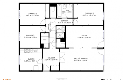 appartement 5 pièces 99 m2 à vendre à Mainvilliers (28300)
