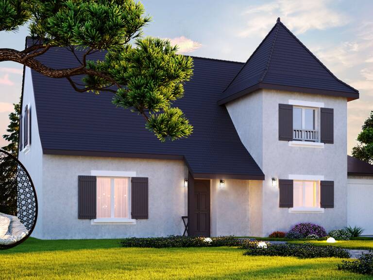 Maison de 124 m² avec 3 chambres - Terrain: 3450 m² — photo 1