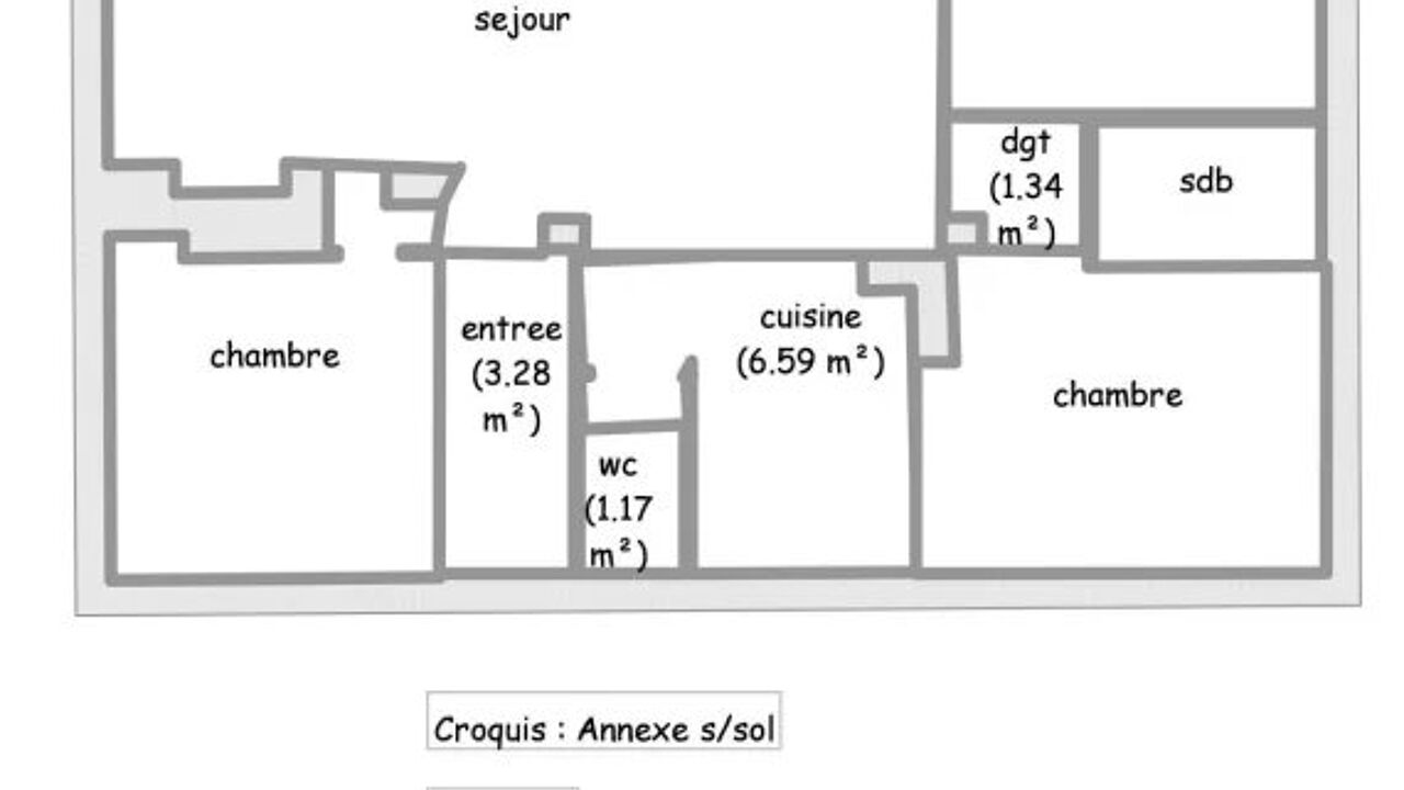 appartement 4 pièces 68 m2 à vendre à Vichy (03200)