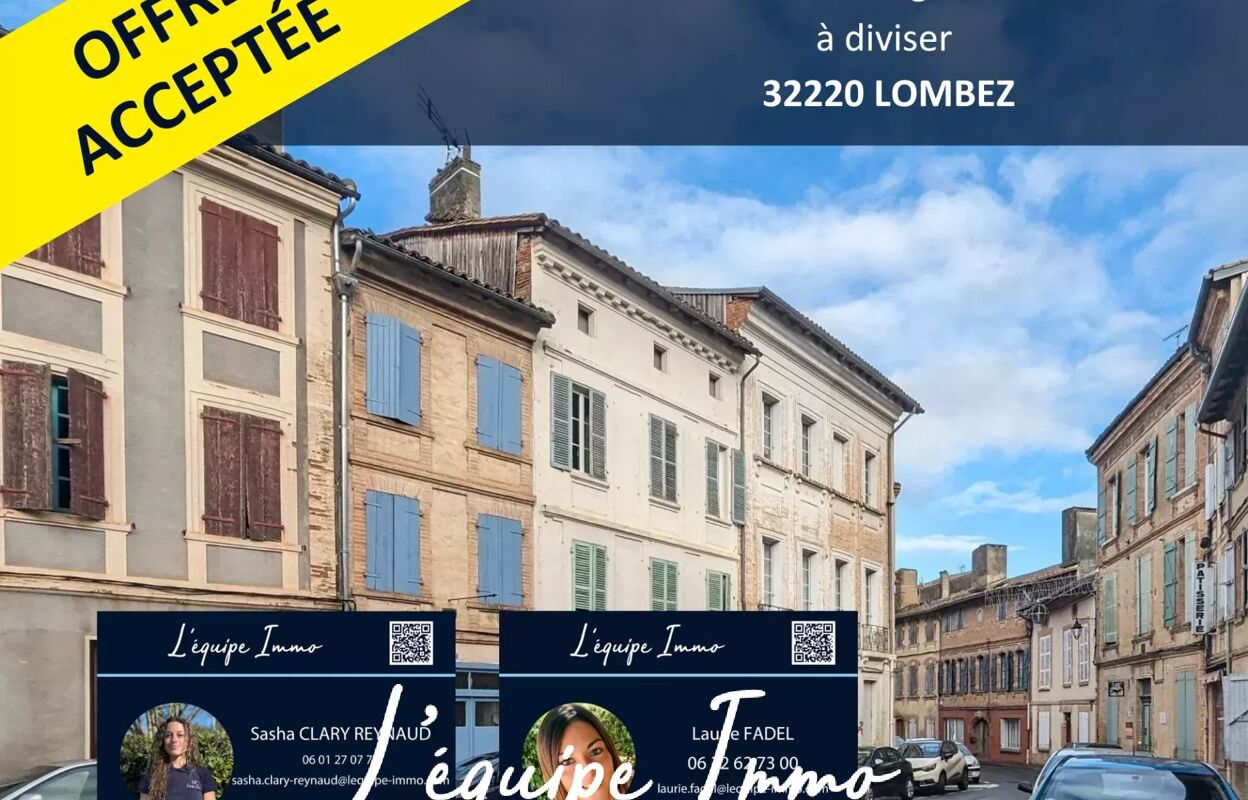 immeuble  pièces 200 m2 à vendre à Samatan (32130)